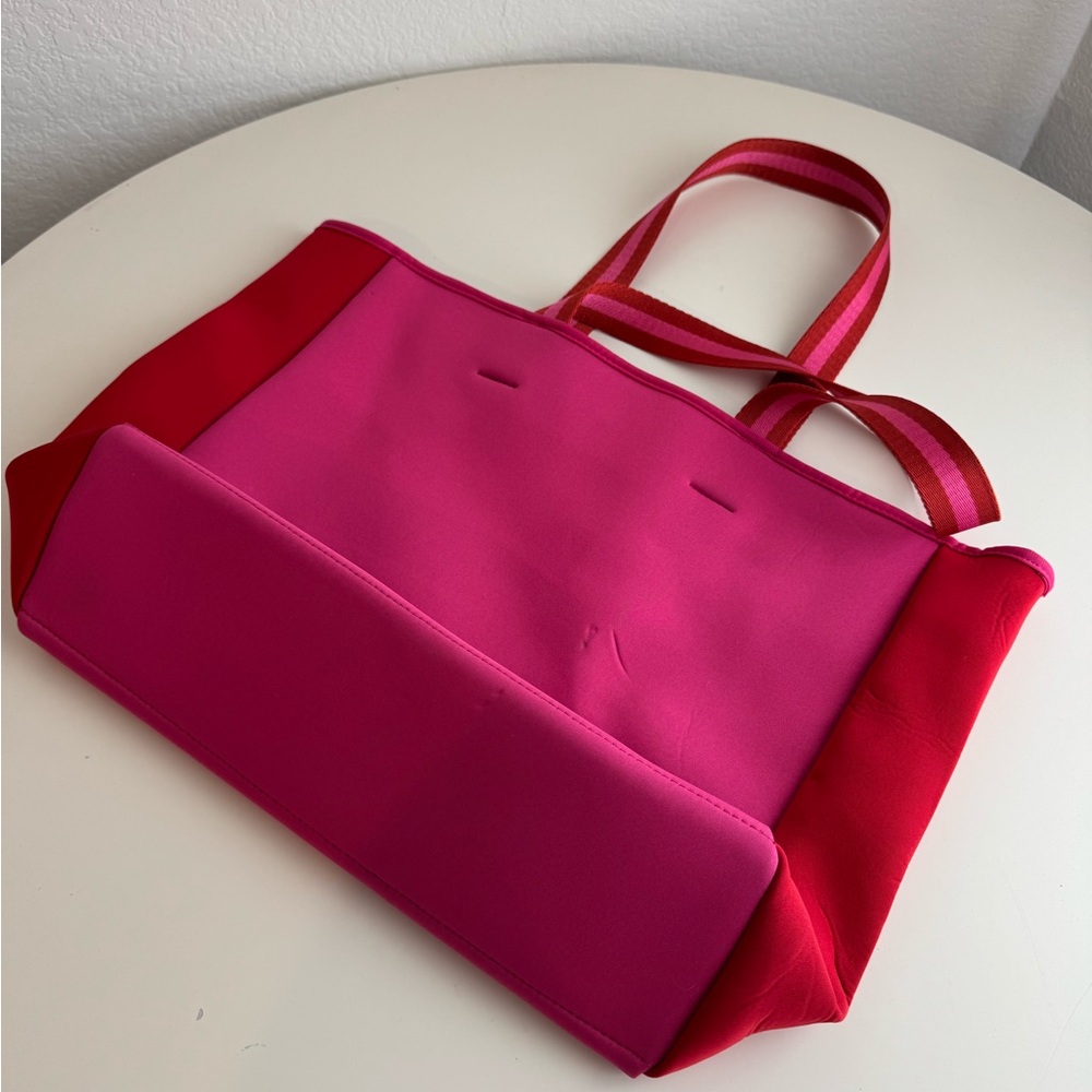 Summersalt Vibrant Red and Pink Tote